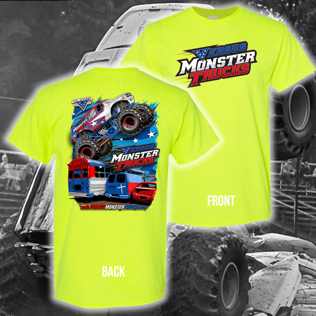 Versus Monster Trucks 2024 Adult Tour Shirt